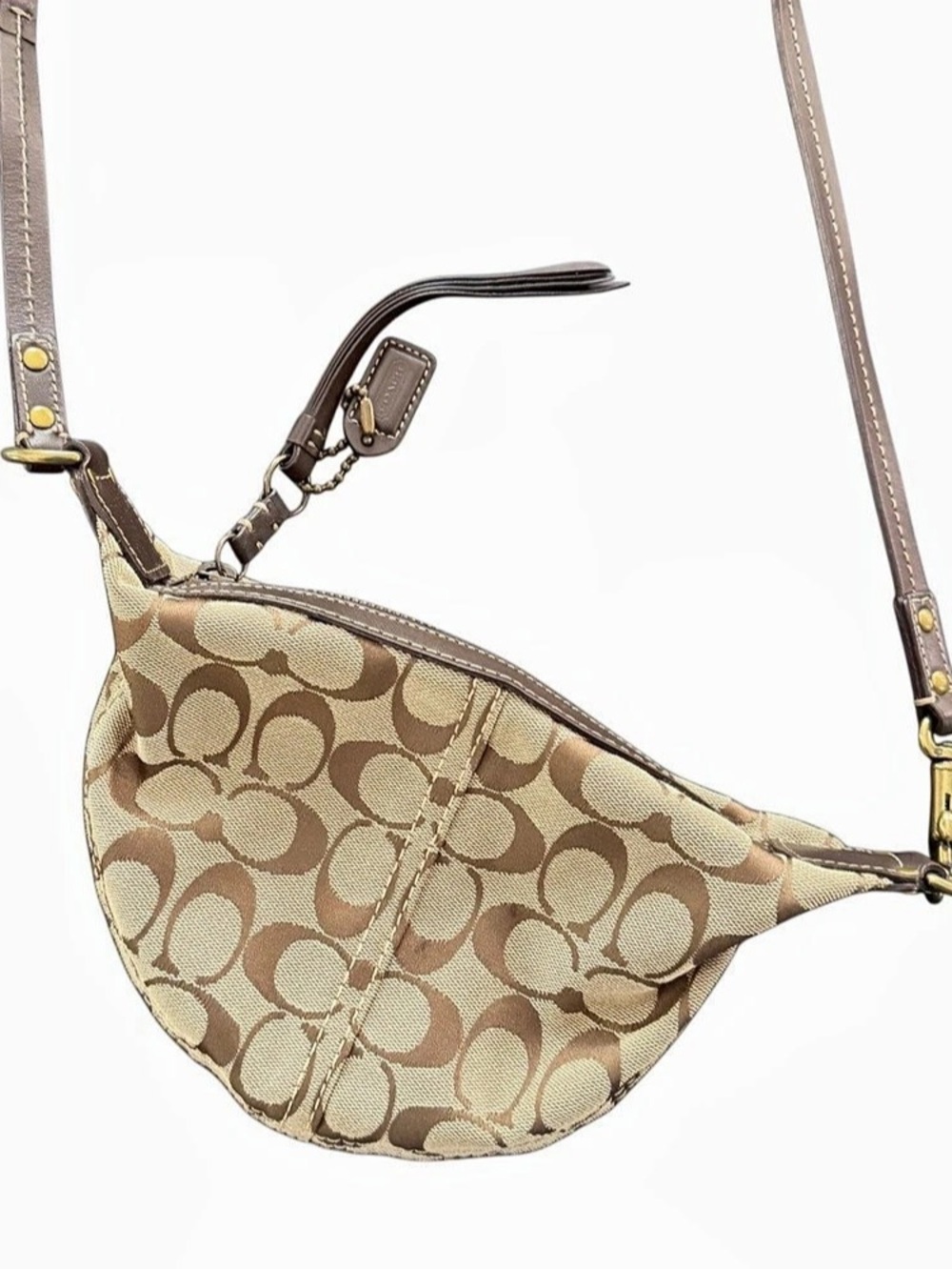 Coach Vintage Coach Soho Signature Jacquard Crescent Hobo Bag Vintage Soho